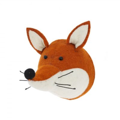 De FIONA WALKER Dierenkop - Fox is een beestachtig leuke manier om iedere kinderkamer op te fleuren!