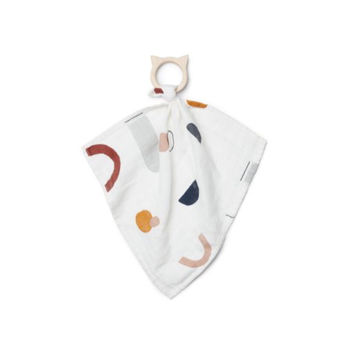 LIEWOOD Teether cuddle cloth - Abstract