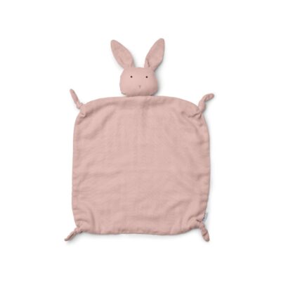 liewood agnete cuddle cloth rabbit rose