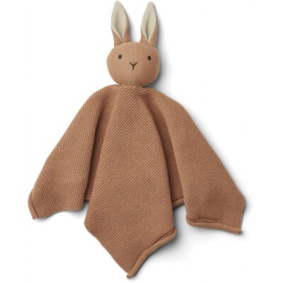 LIEWOOD Knit Cuddle Cloth Milo - Rabbit Tuscany Rose
